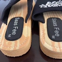 ★美品★未使用★ビーチサンダル★Saas Fee★Mサイズ★の画像