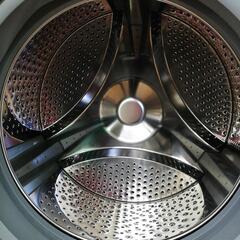 ☆ドリーム荒牧店☆ジモティー割引有☆ SHARP 7.0kg/3.5kgドラム式洗濯機 ES-S7H-WL 2023年製の画像