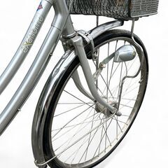 前かご付き◇ ママチャリ 26インチ 自転車 中古 通学 通勤 の画像