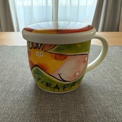 GALLERY by INHESION 蓋つきマグカップ キリンの画像