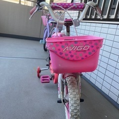 子ども用の自転車の画像