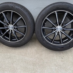 少し値下げしました。スタッドレスタイヤホイル付き215/60R/17      写真追加　 ほぼ新品 の画像
