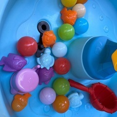 水遊びの画像