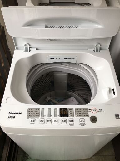 Hisense　高年式２０２４年　６K洗濯機