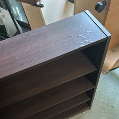 文庫本ラック　2点セットの画像