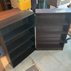 文庫本ラック　2点セットの画像