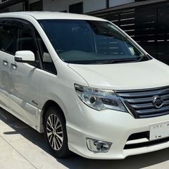 平成２６年日産セレナハイウェイスターSハイブリッド　衝突軽減　美車　ナビ　TVの画像