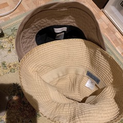 レディース夏の帽子2つの画像