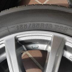 Blue Earth タイヤ　4本セット　24年製　155/65R13の画像