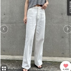 レディースデニムパンツ2本　Mの画像