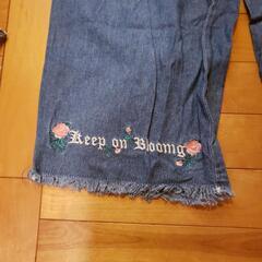 ワイドパンツ2枚組　夏用(古着)の画像