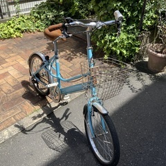 自転車　シティバイク　20インチの画像