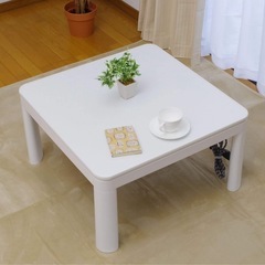 カジュアルこたつ テーブル こたつ台 正方形(天板：リバーシブル仕様) サイズ： 60×60×高さ38.5cm の画像