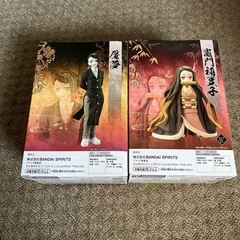 鬼滅の刃フィギュア　2個セットの画像