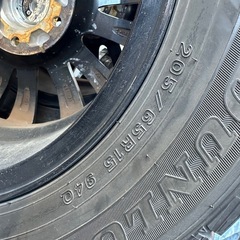スタッドレスタイヤ 205/65R15 WINTER MAXX 4本セット ホイール付きの画像