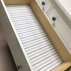 オシャレな北欧風タンス  チェスト 美品 棚 シェルフ 衣装棚 ホワイト  激安の画像