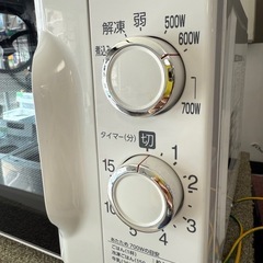 2023年　ツインバード　電子レンジの画像