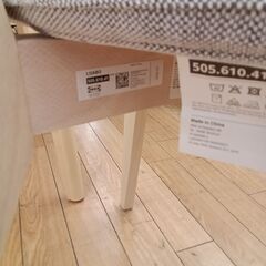 ★リユースのサカイつくば店★TK5947 IKEA ダイニングセット ナチュラル H75×D78×W88 クリーニング済みの画像