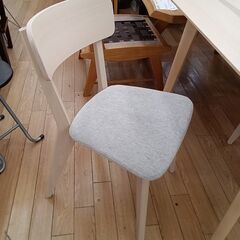 ★リユースのサカイつくば店★TK5947 IKEA ダイニングセット ナチュラル H75×D78×W88 クリーニング済みの画像