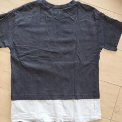 レイヤードデザイン Tシャツ　140センチの画像