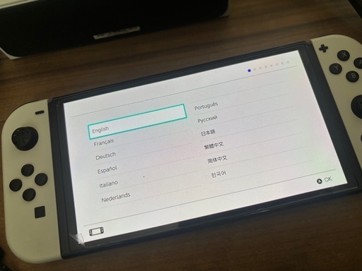 【取引中】任天堂Switch（有機ＥＬモデル）ホワイト