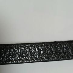 ブラックレザーストラップの画像