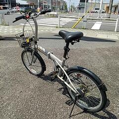 721G CAPTAIN STAG 折りたたみ自転車の画像