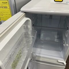 【広島石内店】ジモティｰ割あり！！ｼｬ-ﾌﾟ/2ﾄﾞｱ冷蔵庫/2019/クリーニング済みHG-6474の画像
