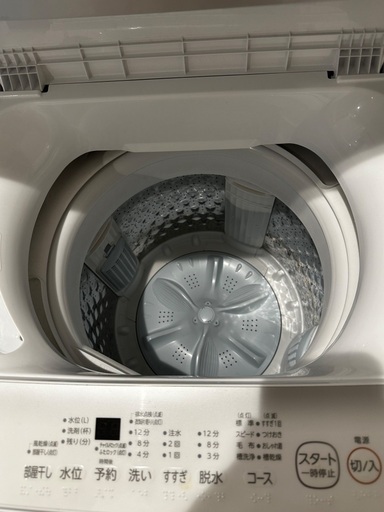 TOSHIBA 洗濯機　2022年製