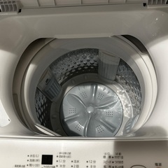 TOSHIBA 洗濯機　2022年製の画像