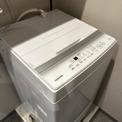 TOSHIBA 洗濯機　2022年製の画像