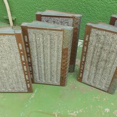 段差ステップ　コンクリート製　鉄枠付き　5枚の画像