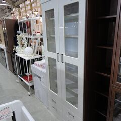 ニトリ フリーボード エッグ 白 高さ180×幅80×奥行40㎝（約） 中古【モノ市場東海店】141の画像