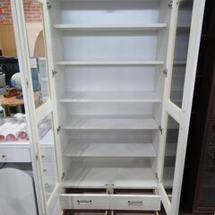 ニトリ フリーボード エッグ 白 高さ180×幅80×奥行40㎝（約） 中古【モノ市場東海店】141の画像