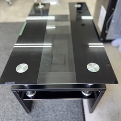 🉐LINE会員限定スペシャル価格🉐【ガラステーブル】750円　18-78の画像