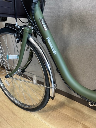 ✨美品✨ パナソニック電動自転車、バッテリー16.0Ah ? 2022年に新品購入されたもので、状態は非常に良好です。
