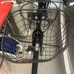 値下げ！子供用！カゴ付き自転車！24インチの画像