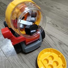 ブロック付きミキサー車の画像