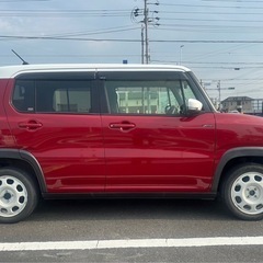 スズキ　ハスラー★美品ハイブリッド車★ナビ、車検来年まで、オーディオ、エアコン付き★走行距離8万2千キロの画像