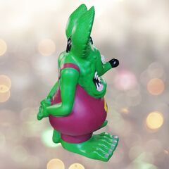 🉐🌈希少ラットフィンク フィギュア 約60cm　ビッグ貯金箱🌈RAT FINK グリーンの画像