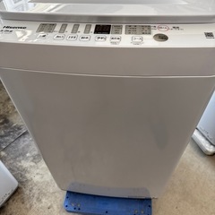 2024年　ハイセンス  洗濯機　6kg  ピカピカの画像