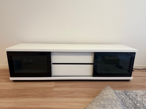 K33 展示品 生松工芸 IDC大塚家具 ウォールナット TVボード