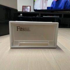 Fits 天馬　収納ボックス　ホワイト/ブラック 6個 39X30X15の画像