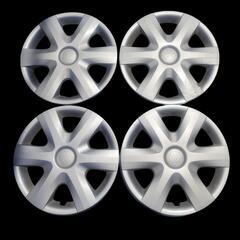 トヨタ パッソ(DBA−KGC10)純正13㌅スチールホイールとサマータイヤ(YOKOHAMA BluEarth ECOS )の4本セットの画像