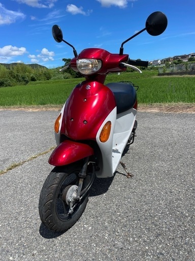 レッツ4 CA45A サイドスタンド付き　9,613km