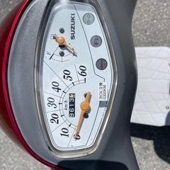 レッツ4 CA45A サイドスタンド付き　9,613kmの画像