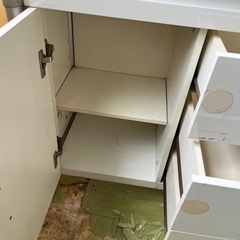 ニトリ　キッチン棚　カウンターの画像