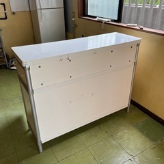 ニトリ　キッチン棚　カウンターの画像