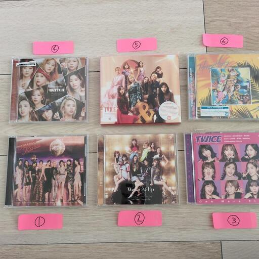 TWICE CD① (ねこむすめ) 愛宕のCD《K-POP》の中古あげます