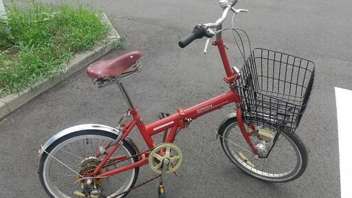 20インチ折り畳み自転車 (ichigo) 白鷺の折りたたみ自転車の